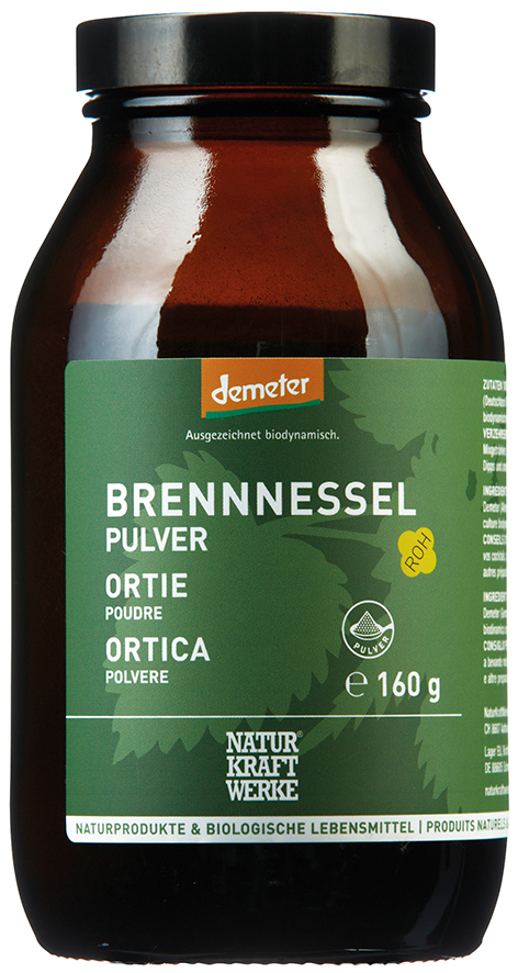 Brennnessel Pulver 160 g Demeter