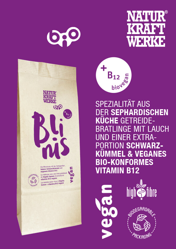Blinis Mix mit Vitamin B12 150 g BIO/kbA