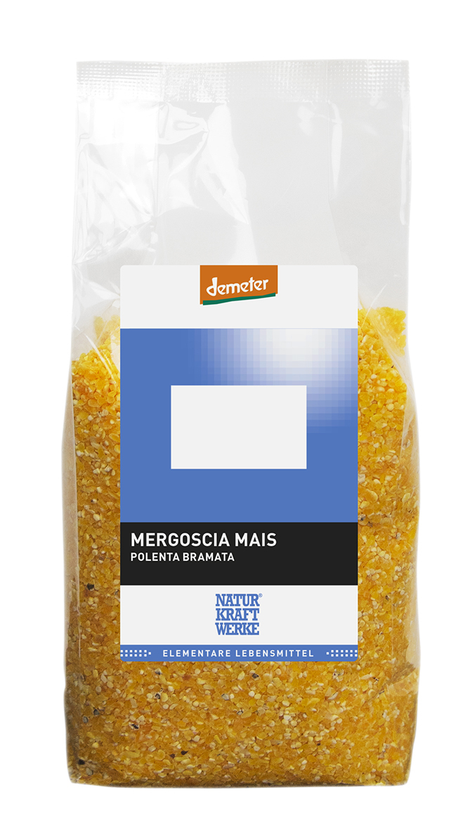 Mergoscia Mais Polenta Bramata 400 g Demeter
