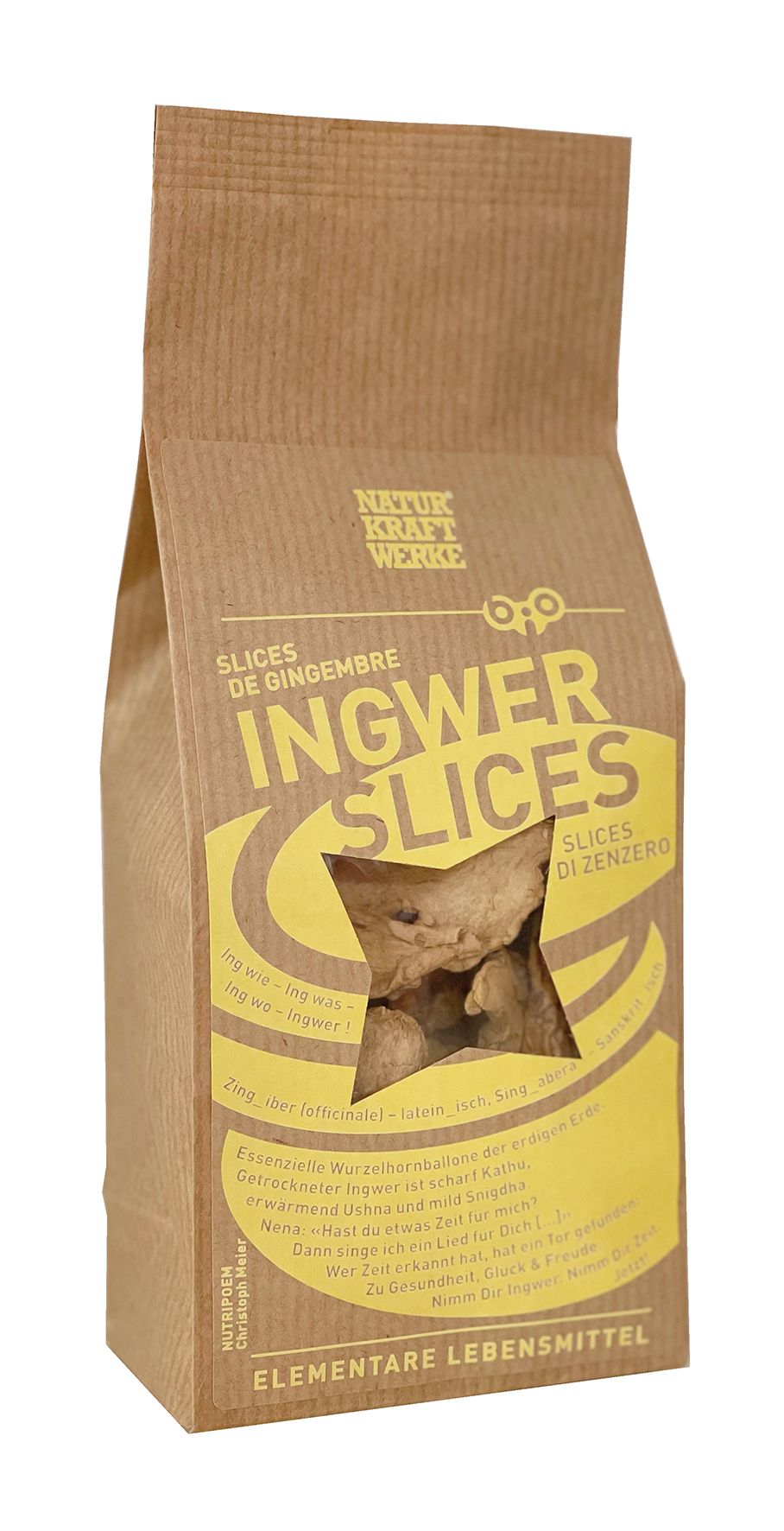Ingwer Slices 90 g BIO/kbA