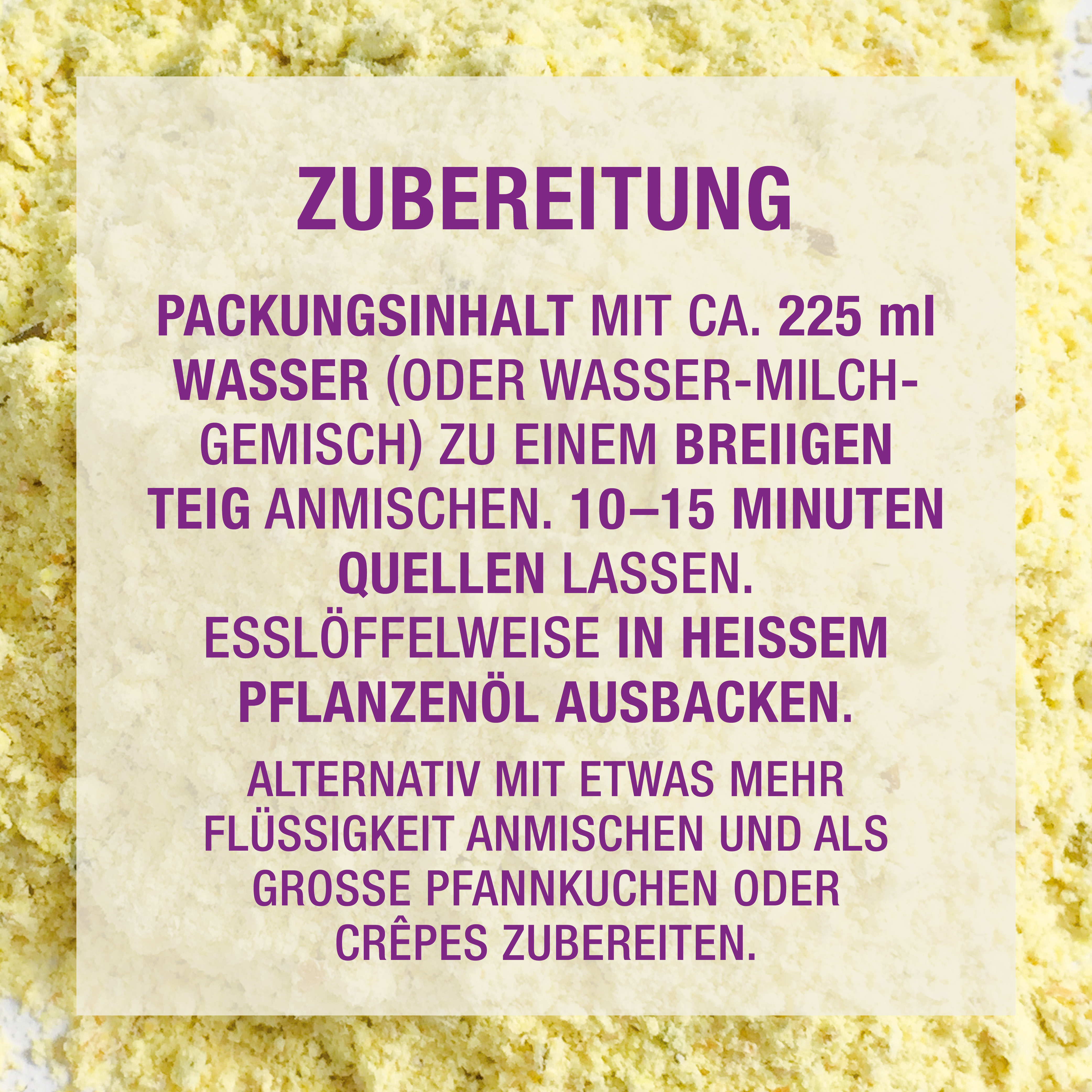 Blinis Mix mit Vitamin B12 150 g BIO/kbA