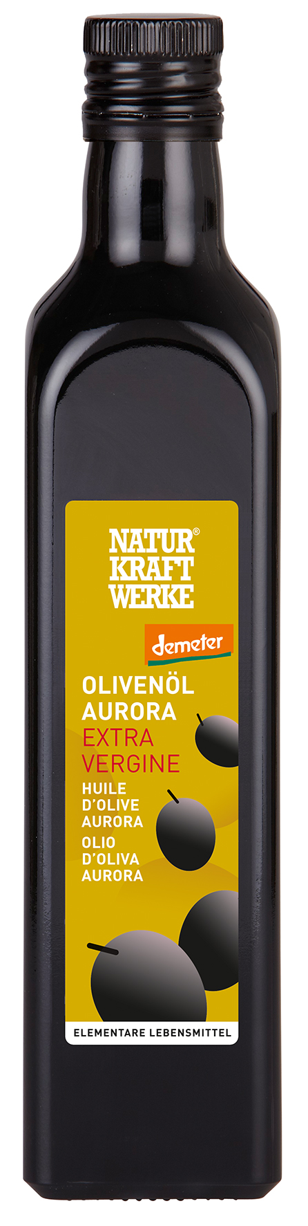 Olivenöl Aurora extra vergine 500 ml Demeter