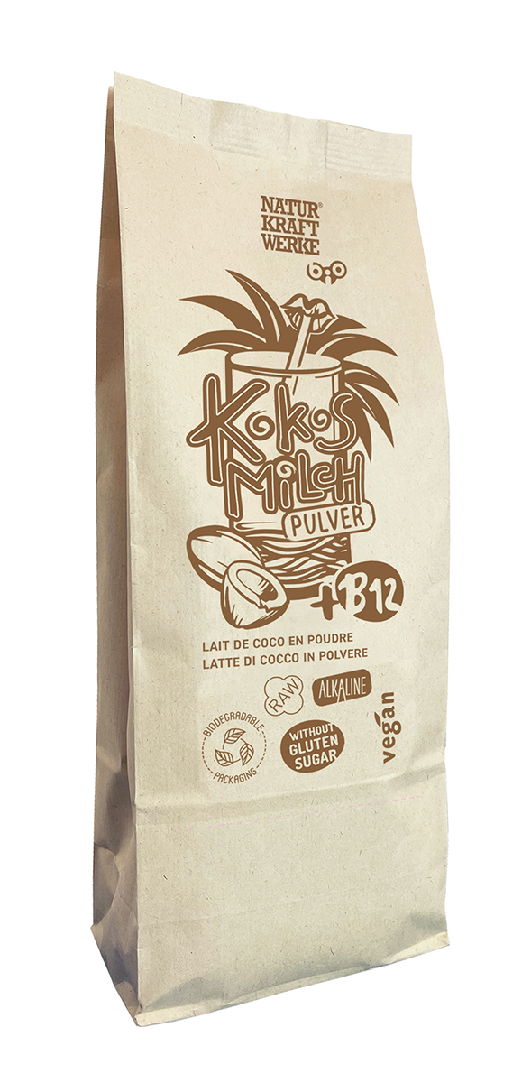 Kokosmilchpulver mit B12 600 g BIO/kbA