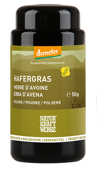 Hafergras Pulver 50 g Demeter