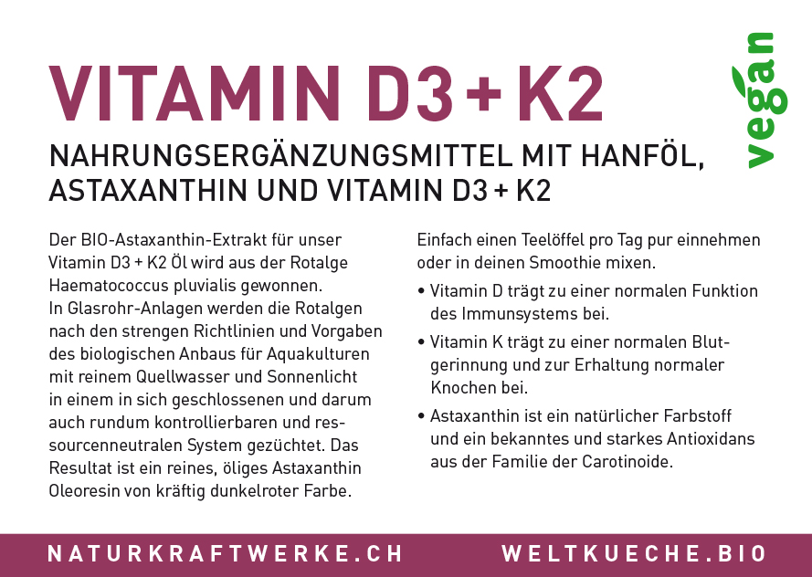 Vitamin D3 + K2 50 ml