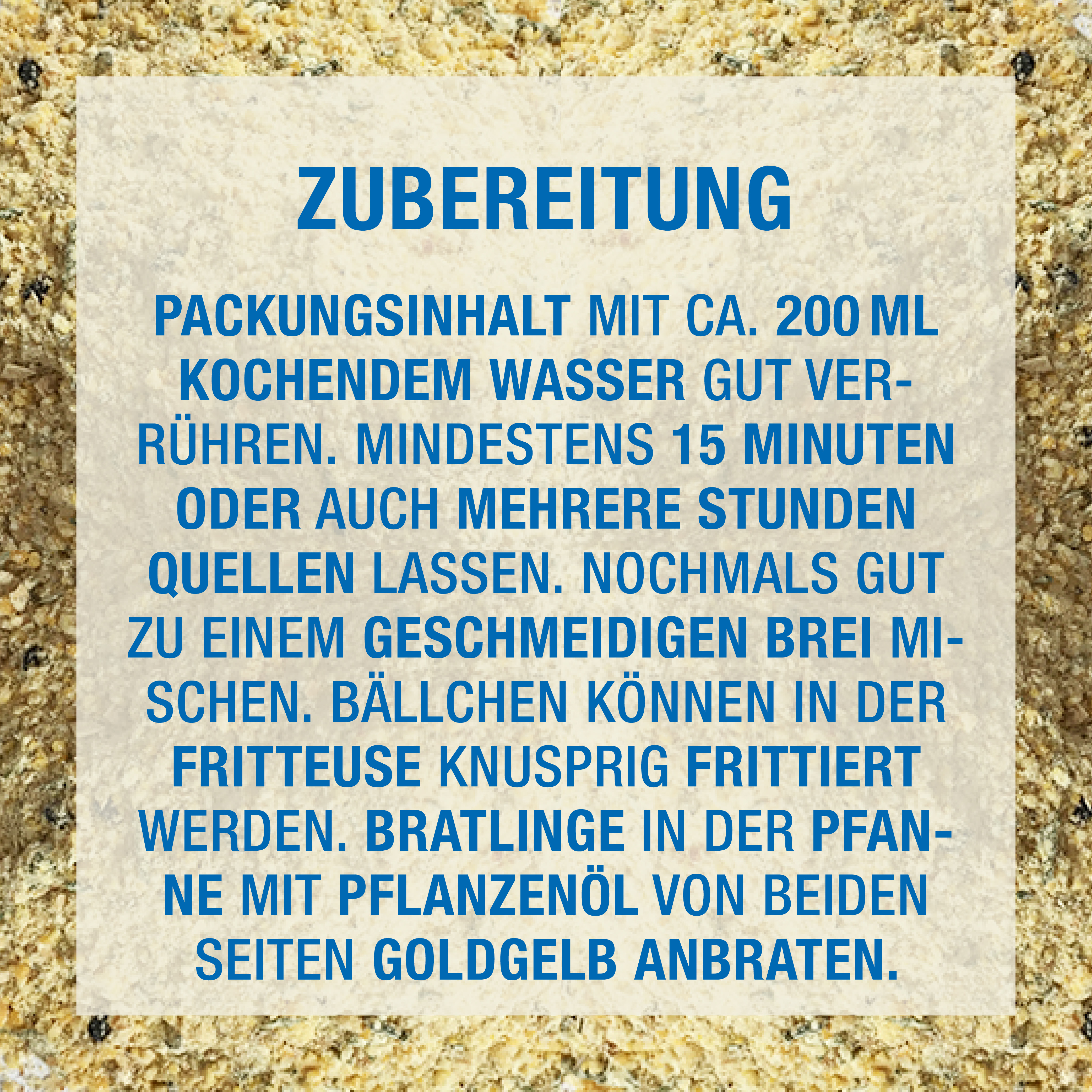 Falafel Mix mit Vitamin B12 150 g BIO/kbA