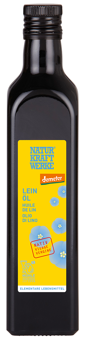 Leinöl nativ 500 ml Demeter