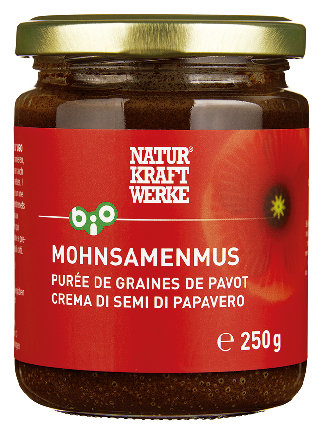 Mohnsamenmus 250 g BIO/kbA