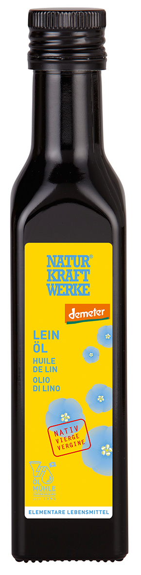 Leinöl nativ 250 ml Demeter